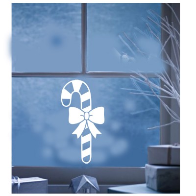 Yılbaşı Süslemeleri Kurdela Süslemeli Değnek