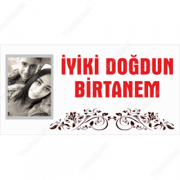 İyiki Doğdun Birtanem Branda Afisi