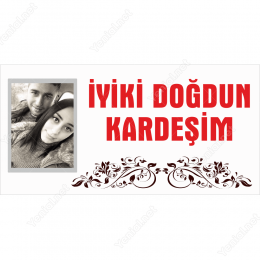 İyiki Doğdun Kardeşim Branda Afisi