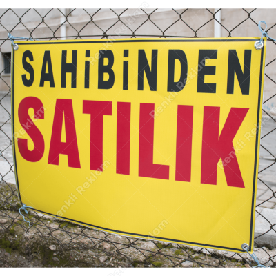 Sahibinden Satılık Branda Afişi