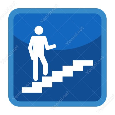 Merdivenden Çıkış Yönlendirme Levhası