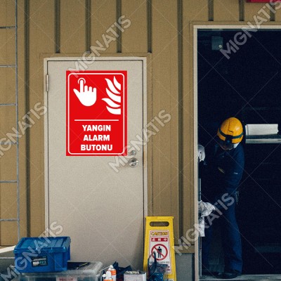 Yangın Alarm Buton Levhası